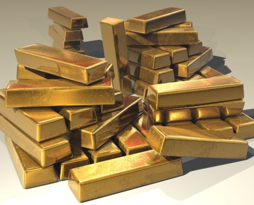 Gold - ein Metall, das polarisiert