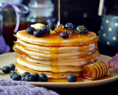 Traumhaft lecker: National Blueberry Pancake Day
