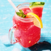 Perfekt für den Sommer: Wassermelonen-Limo